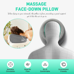 DabaTag tissu aéré pour oreiller-face-down assure respirabilité et confort.