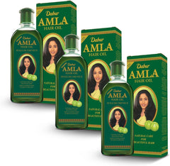 Dabur Amla Hair Oil, bouteille-500ml, nourrissante pour cheveux forts et brillants.