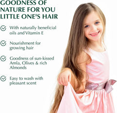 Renforcement des racines avec Dabur Amla pour enfants.