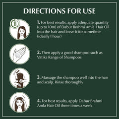 Dabur Brahmi Amla Hair Oil – soin capillaire maison pour cheveux sains.
