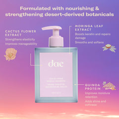 DAE Shampooing Violet Heure – application sur cheveux mouillés par les mains