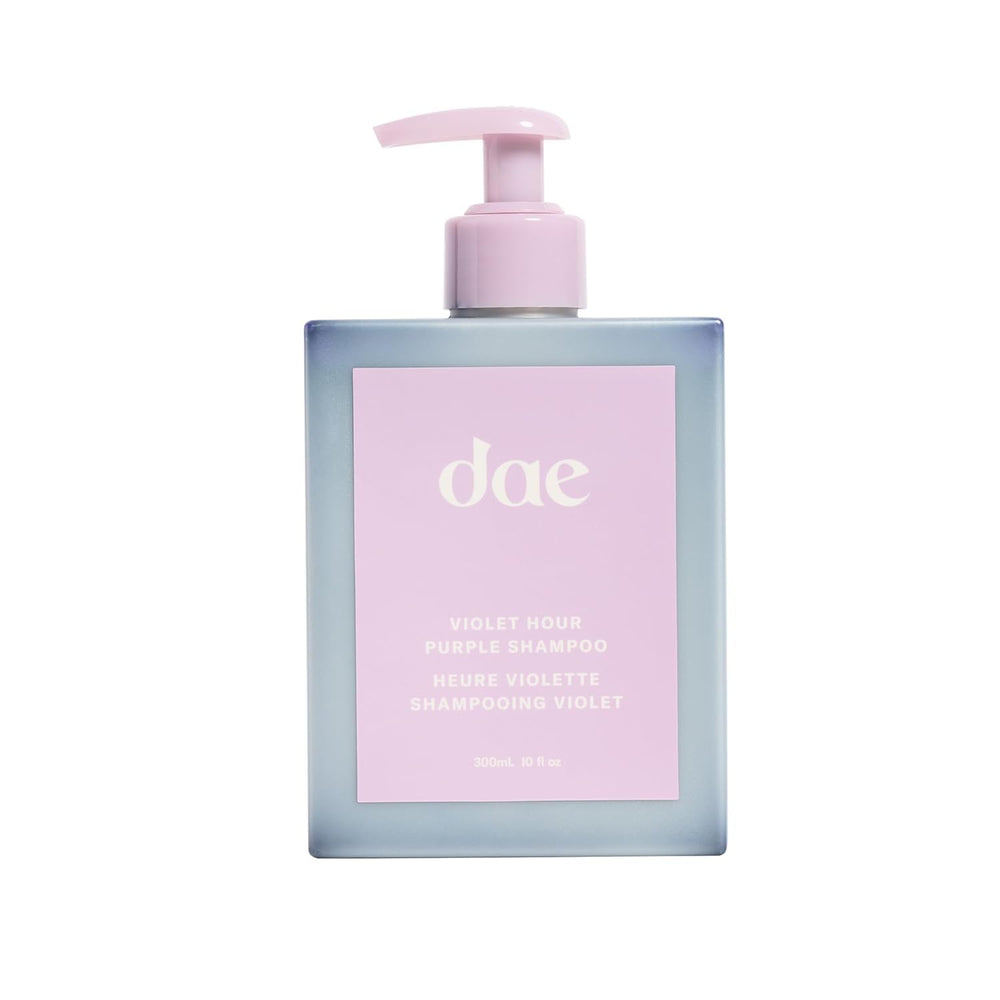 DAE Shampooing Violet Heure – bouteille lumineuse et action anti-jaunissement possible