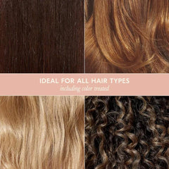 Texture crème prête à nourrir et démêler les cheveux.
