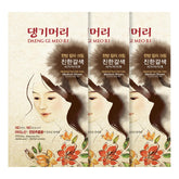 Daeng Gi Meo Ri – crème colorante herbal, couleur moyen brun, couverture grise naturelle.