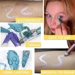 Daeuwiutr stick brillance crème yeux facilite l'application rapide.