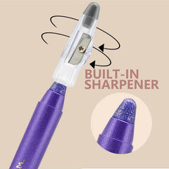 Daeuwiutr stylo-ligneur yeux lumineux offre précision et tenue longue.