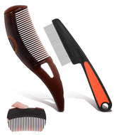 Dafeng peigne anti-pellicules avec dents creuses pour cuir chevelu sain.
