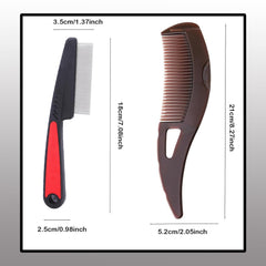 Dafeng peigne bouton dents creuses pour coiffage précis et rapide.