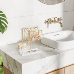 Dahey porte-bandeaux socle bois base, base robuste pour long usage.