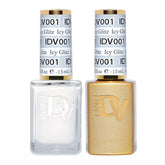 DAISY DND Icy Glitz: brillance givrée pour un fini lumineux sur ongles