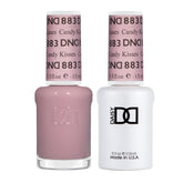 Daisy DND Candy Kisses gel bottle in sunset pink for salon-like nails
