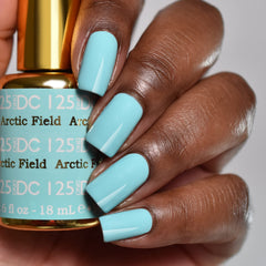 Vernis bleu à séchage à l’air DAISY DND DC, pratique et rapide.