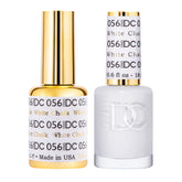 Daisy DND DC Vernis Gel White Chalk #056 – bouteille pour une application crémeuse et précise.
