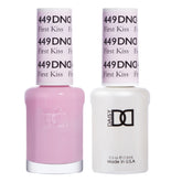 DAISY DND First Kiss gel bottle close-up showing smooth, long-lasting color.