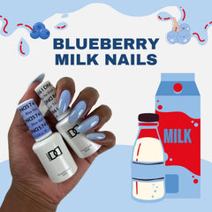 Daisy DND gel polish duo pack visually coordinated for convenient application