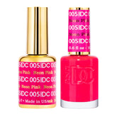 DAISY DND Neon Pink gel bottle close-up for vibrant color and long-lasting wear.