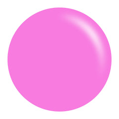 Daisy DND pink gel polish swatch on skin, highlighting vibrant color and even coverage