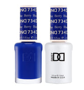 Daisy DND Royal Blue gel polish bottle showing bold, chip-resistant color.
