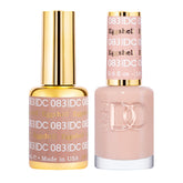 DAISY DND vernis gel beige nude coquilleoeuf 083, application fluide et naturelle.