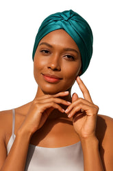 Bonnet DaisySilk en soie pour une nuit douce et cheveux protégés