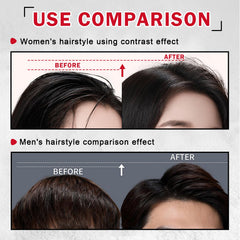 DAMUSI poudre texture cheveux application racines facile et rapide pour du volume
