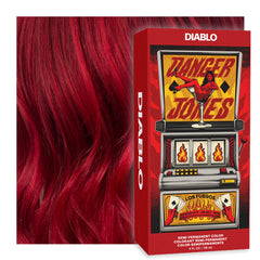 Danger Jones Diablo rouge – couleur vive et longue tenue