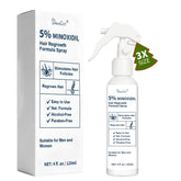 Danliss Minoxidil 5% dans une bouteille pratique pour usage quotidien.