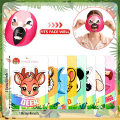 Dansib masque animaux-chien – texture douce pour hydratation légère.