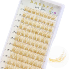 DAODER grappes cils bruns 007 emballage clair pour un look naturel.