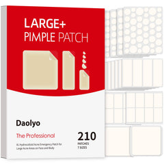 Daolyo pansement hydrocolloïde visage rond 8 mm, adhérence durable et discrétion