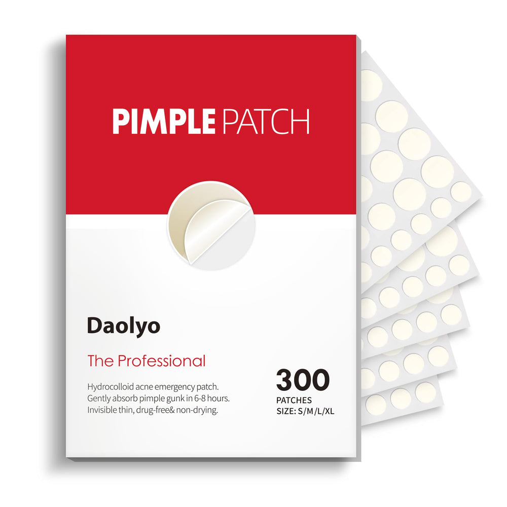 Patch Daolyo contre l'acné — adhérence excellente et durable.