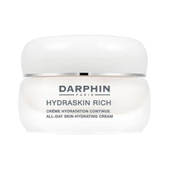 Darphin Hydraskin riche, bouteille de crème hydratante pour visage, hydratation durable.