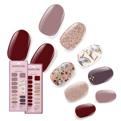 Dashing Diva Alpine Retreat : bandes gel offrant brillance durable.