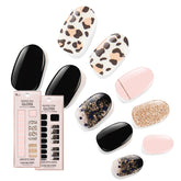 Dashing Diva Cheetahlicious Bandes Gel brillantes pour un fini glamour