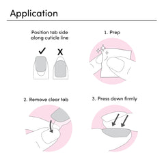 Deux ensembles d’ongles press-on inclus dans le bundle pour plus de choix.
