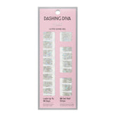 Dashing Diva Going Platinum - nuance argentée base avec fini gel brillant durable