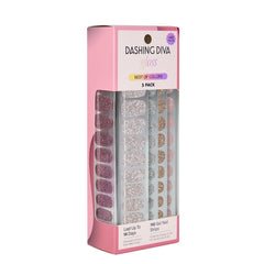 Dashing Diva Gloss Strips: ensemble complet pour une manucure gel rapide et sans rendez-vous.