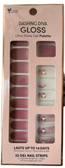 Dashing Diva Heavenly Power : bandes ongles gel, finition ultra brillante et longue tenue