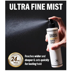 DASHU Mega Hold – fini naturel sans effet lourd ni résidu.