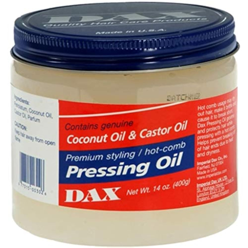 DAX huile-presse-cheveux sans parfum, flacon élégant et hydratation légère