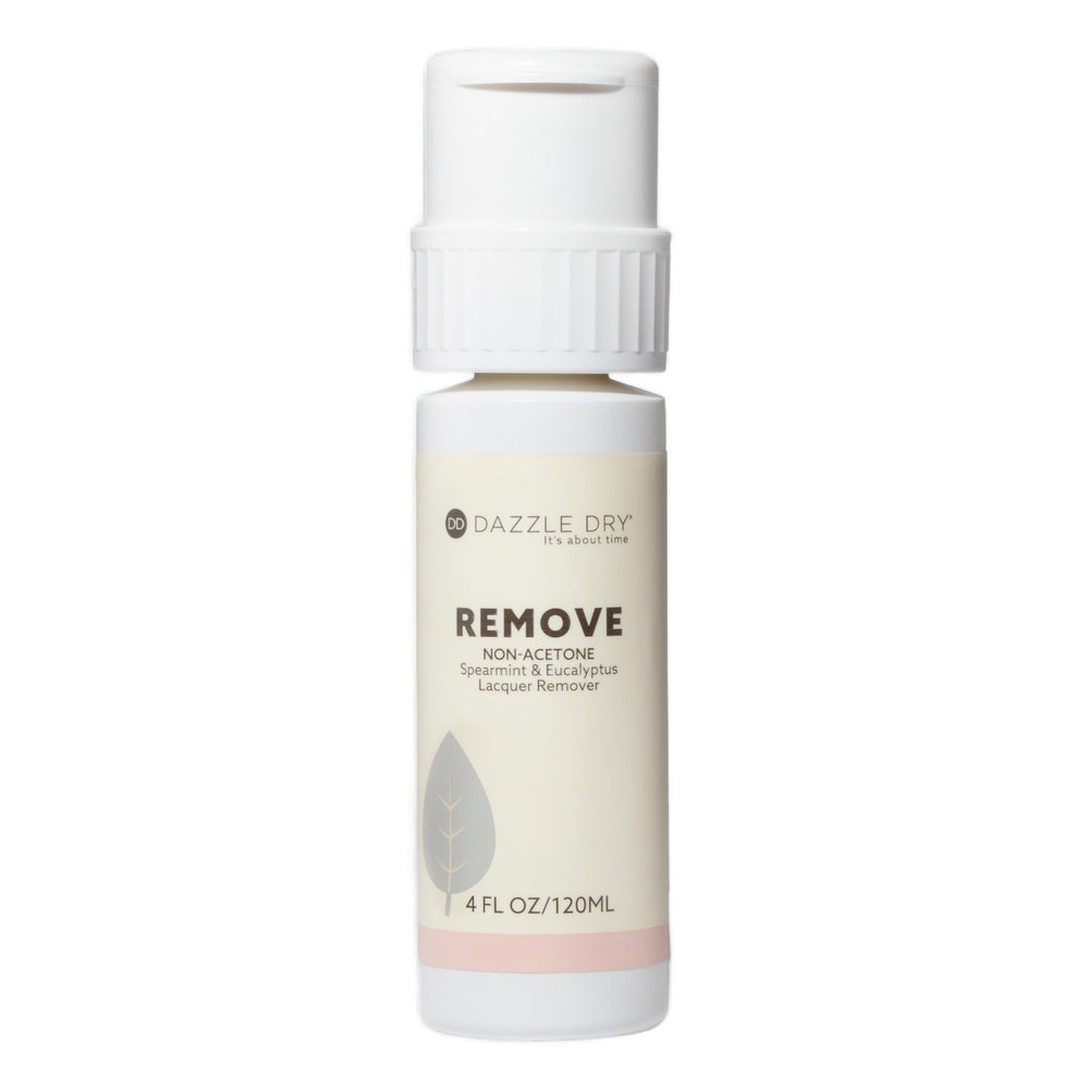 Dazzle Dry Remove non-acetone flacon-pompe: démaquillage rapide sans acétone.