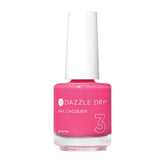 Vernis Raspberry Crème de Dazzle Dry dans son flacon pour une teinte crème légère.