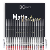 DC-BEAUTIFUL ensemble-crayons-contour-levres 18 couleurs pour des looks variés et précis.