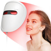 DCBBD masque-lumiere-rouge-visage : peau plus lisse et teint éclatant.