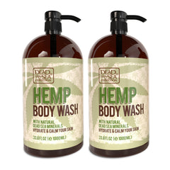 Gel douche Dead Sea Collection en bouteille, hydrate durablement la peau.