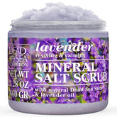 Dead Sea Collection gommage sel lavande corps, exfoliation douce et revitalisante