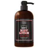 Dead Sea Collection Lotion Homme Santal, bouteille pompe, hydratation longue durée.