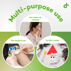 Boules coton Dealmed pour le démaquillage des ongles et du vernis en douceur.