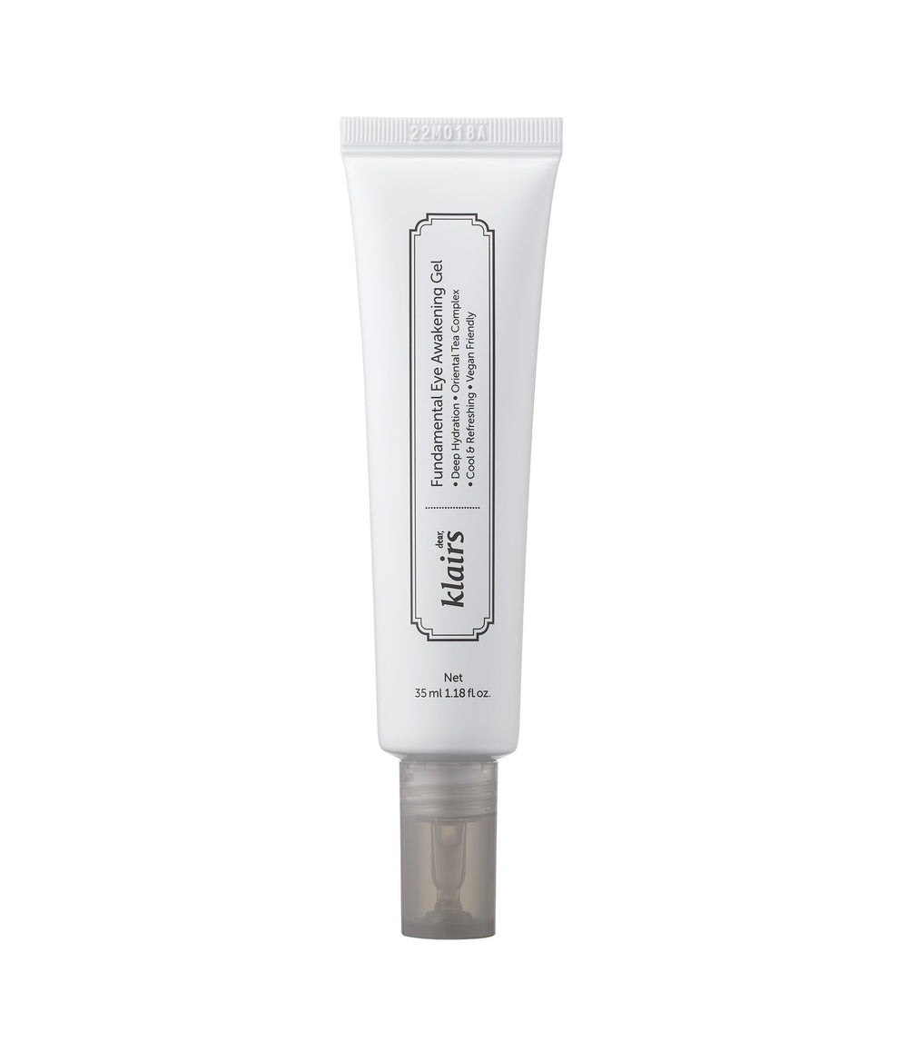 DearKlairs Gel Yeux Éveil: réveil du regard grâce à une texture légère.