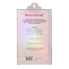Dearcloud Dreamy Sunset rasoir dermaplane exposant l’exfoliation visage.